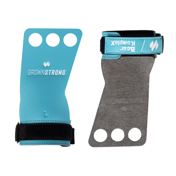 Bear KompleX x Grown Strong Carbon Comp 3-Hole Hand Grips – Bear