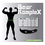 Bear KompleX "APEX" Premium Leather Velcro Weight Lifting Belt